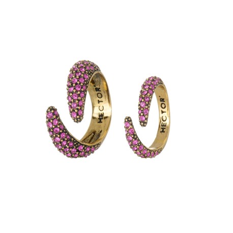 Anel Hector Albertazzi Classics Collors Kit Pink Ouro Vintage