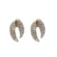 Brinco Hector Albertazzi Classics Cosmos Strass Ouro Vintage