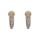 Brinco Hector Albertazzi Classics Cosmos Strass Ouro Vintage