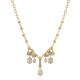 Colar Claudia Arbex Bambu Conceito Ouro Vintage