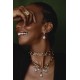 Colar Claudia Arbex Bambu Conceito Ouro Vintage