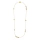 Colar Hector Albertazzi Mare Longo Ouro Vintage