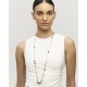 Colar Hector Albertazzi Mare Longo Ouro Vintage