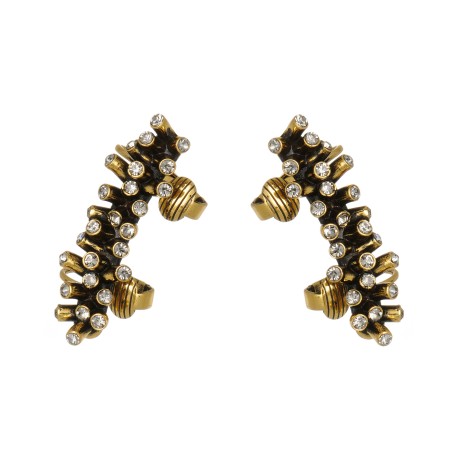 Brinco Hector Albertazzi Mare Par Ear Cuff Ouro Vintage