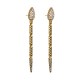 Brinco Hector Albertazzi Snake BO.BÔ Slim Ouro Light