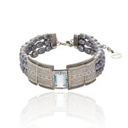 Colar Camila Klein Escalada Infinita Quechan Choker Prata Velho
