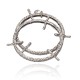 Pulseira Camila Klein Essencial Asas Kit Prata Velho