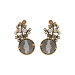 Brinco Estela Geromini Hanami Design Ouro