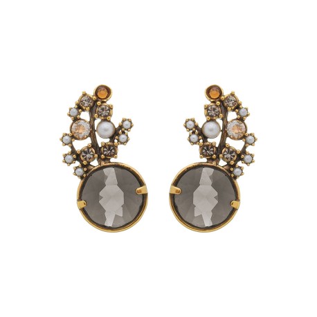 Brinco Estela Geromini Hanami Design Ouro