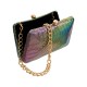 Bolsa Empório MP Clutch Malha Metálica Hologáfica