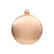 Bolsa Maria Chic Acessórios Mini Clutch Esfera Metal Dourado Rose