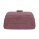 Bolsa Serpui Clutch Josephine Cristais Amethist Dourado