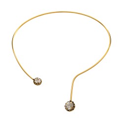 Colar Korpusnu Brillus Gargantilha Ouro Vintage