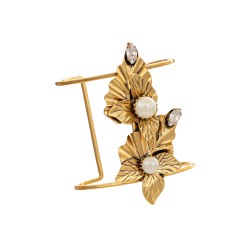 Pulseira Korpusnu Flos Bracelete Ouro Vintage