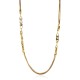 Colar Claudia Arbex Disco Longo Ouro Vintage
