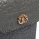 Bolsa Isla Phone Pouch Tampa Couro Texturizado Grafite