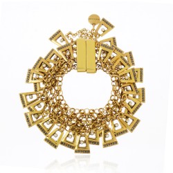 Pulseira Camila Klein Geometria Sagrada Destino Ouro Velho
