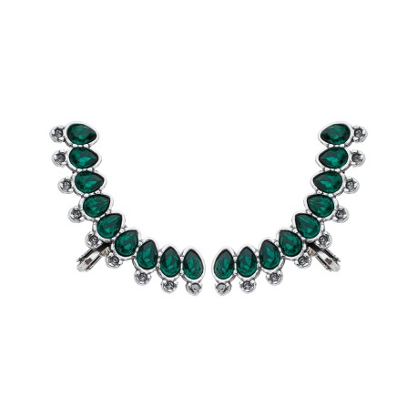 Brinco Estela Geromini Dinasty Ear Cuff Prata