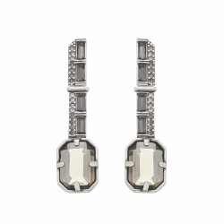 Brinco Estela Geromini Bessie Design Prata