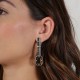 Brinco Estela Geromini Bessie Design Prata
