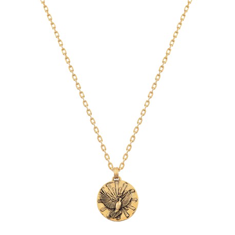 Colar Monica Di Creddo Sacra Bendito Ouro Vintage