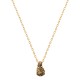 Colar Monica Di Creddo Sacra Santa Maria Ouro Vintage