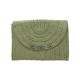 Bolsa Camila Klein Carteira Quechan Palha Verde