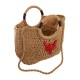 Bolsa Camila Klein Lagosta Palha Natural