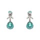 Brinco Camila Klein Beatrix Memories Gota Esmaltado Prata Velho