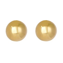 Brinco Nádia Gimenes Arpoador Bola Dourado