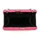 Bolsa Isla Clutch Eva Cristais Pink