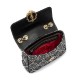 Bolsa Isla Sirena Baguete Jacquard Preta