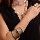 Pulseira Luiza Rogi Zoe Espiral Prata Envelhecido