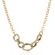 Colar Claudia Arbex Bambu Elos Ouro Vintage