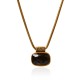Colar Gabriela Pires Joana Darc Longo Pingente Dourado
