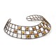 Colar Gabriela Pires Naboo Choker Cristais Grafite