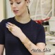Anel Gabriela Pires Naboo Fios Metal Dourado
