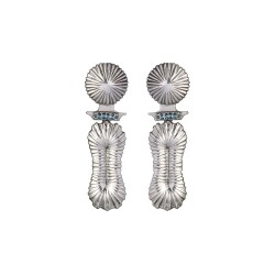 Brinco Camila Klein Cillium Modular 2 em 1 Prata Velho