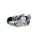 Pulseira Camila Klein Cillium Kit Couro Cristais Prata Velho