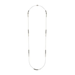 Colar Hector Albertazzi Paradoxo Longo Prata Boho