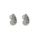 Brinco Hector Albertazzi Paradoxo Front Back Prata Boho