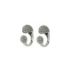 Anel Hector Albertazzi Paradoxo Kit Strass Prata Boho