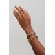 Pulseira Hector Albertazzi Sementes Kit Ouro Vintage