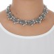 Colar Estela Geromini Hanami Choker Prata