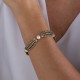 Pulseira Estela Geromini Ópera Pérolas Ouro
