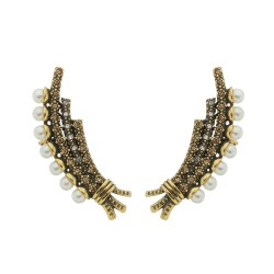 Brinco Estela Geromini Ópera Ear Cuff Ouro