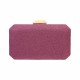 Bolsa Maria Chic Acessórios Clutch Malu Tecido Uva