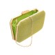 Bolsa Maria Chic Acessórios Clutch Malu Tecido Pistache