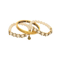 Pulseira Camila Klein Memories Kit Ouro Velho