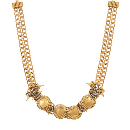 Colar Camila Klein Memories Kammer Choker Ouro Velho